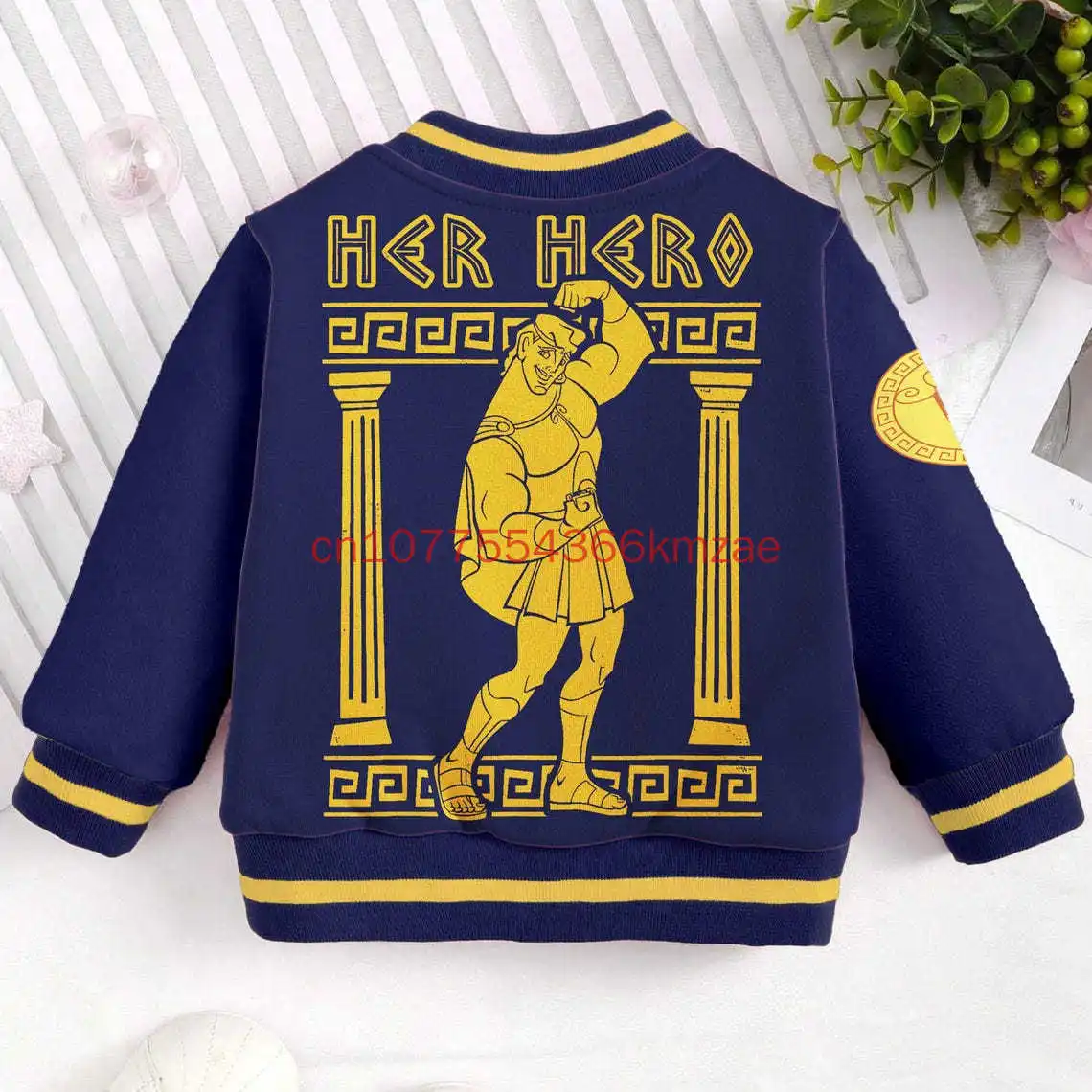 Disney Hercules Her Hero Baseball Jacket 3d Print Kids and Youth Coat Cartoon Streetwear Harajuku Bomber College Jacket