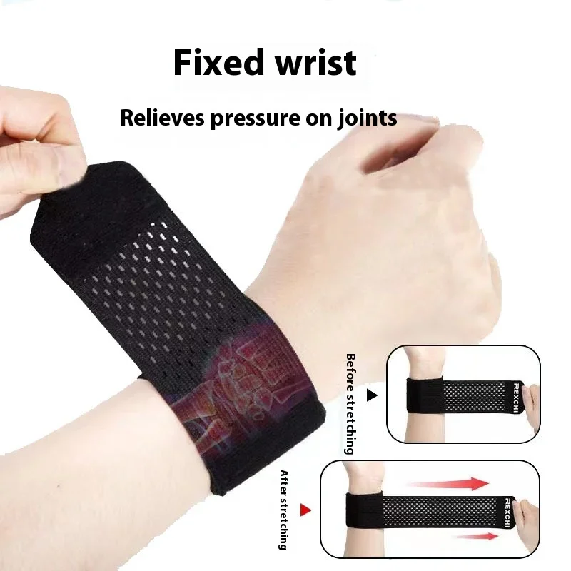 1PC High Quality Protective Elastic Bandage Hand Sport Wristband Gym Support Wrist Brace Wrap carpal tunnel Sport Tool