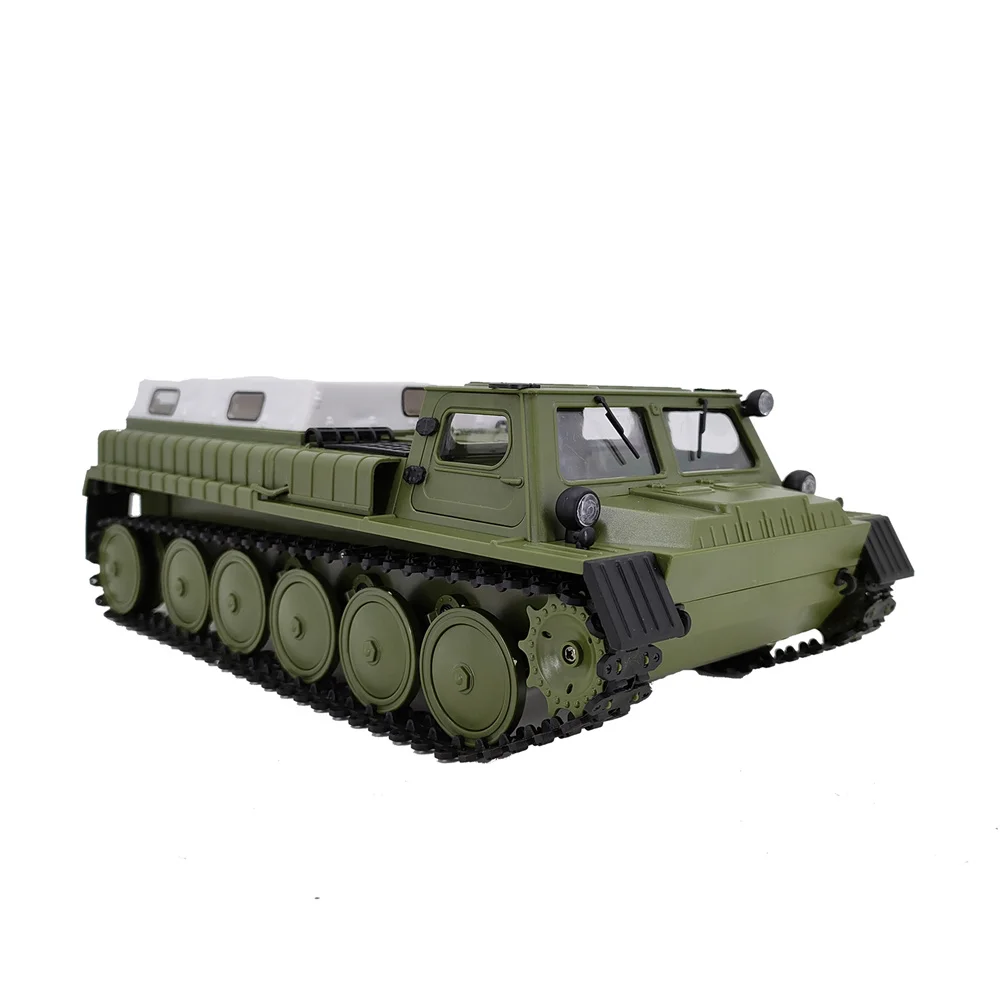 1：16 WPL E-1 Tracked Carrier Tracked Troop Carrier Simulation military remote control car GAZ-71 Vehicle for Birthday Gift Toy 3