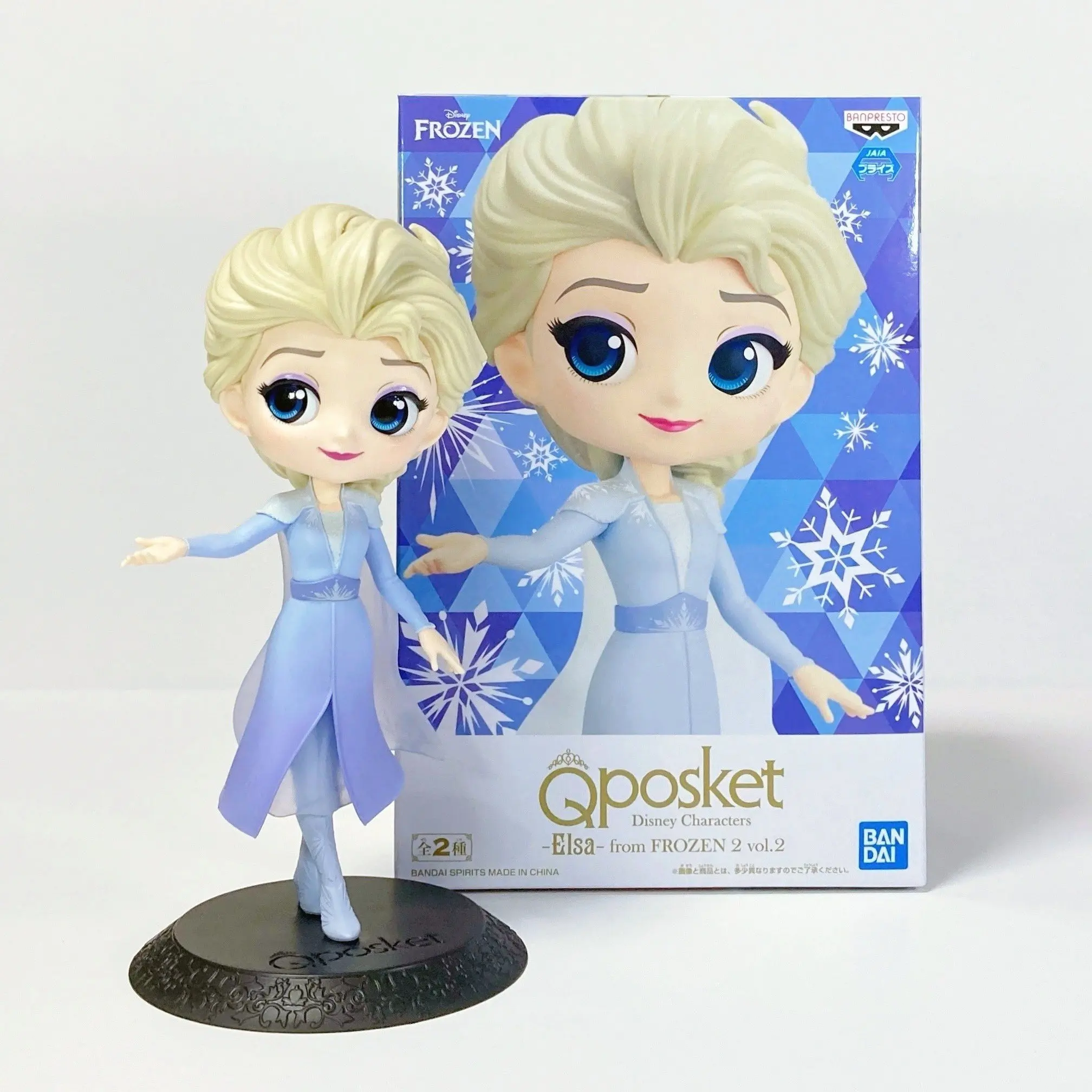 未開封 Qposket アナと雪の女王 エルサ アナ ディズニー セット Aカラー