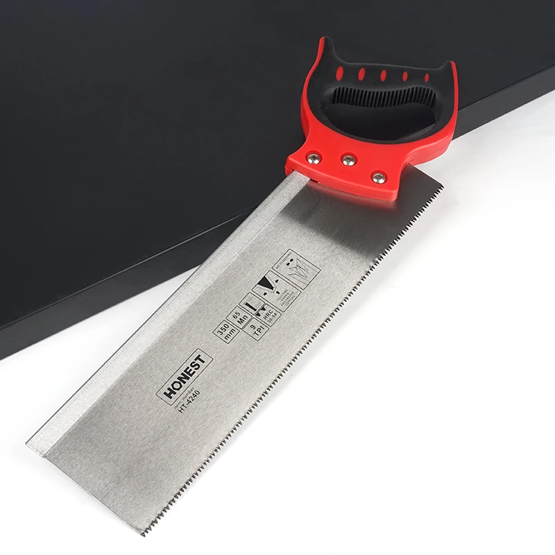 Hand saw multi purpose saw handheld saw HONEST 14" Clamp Back Hand Saw Woodworking Hacksaw Wood Cut Hand Tool