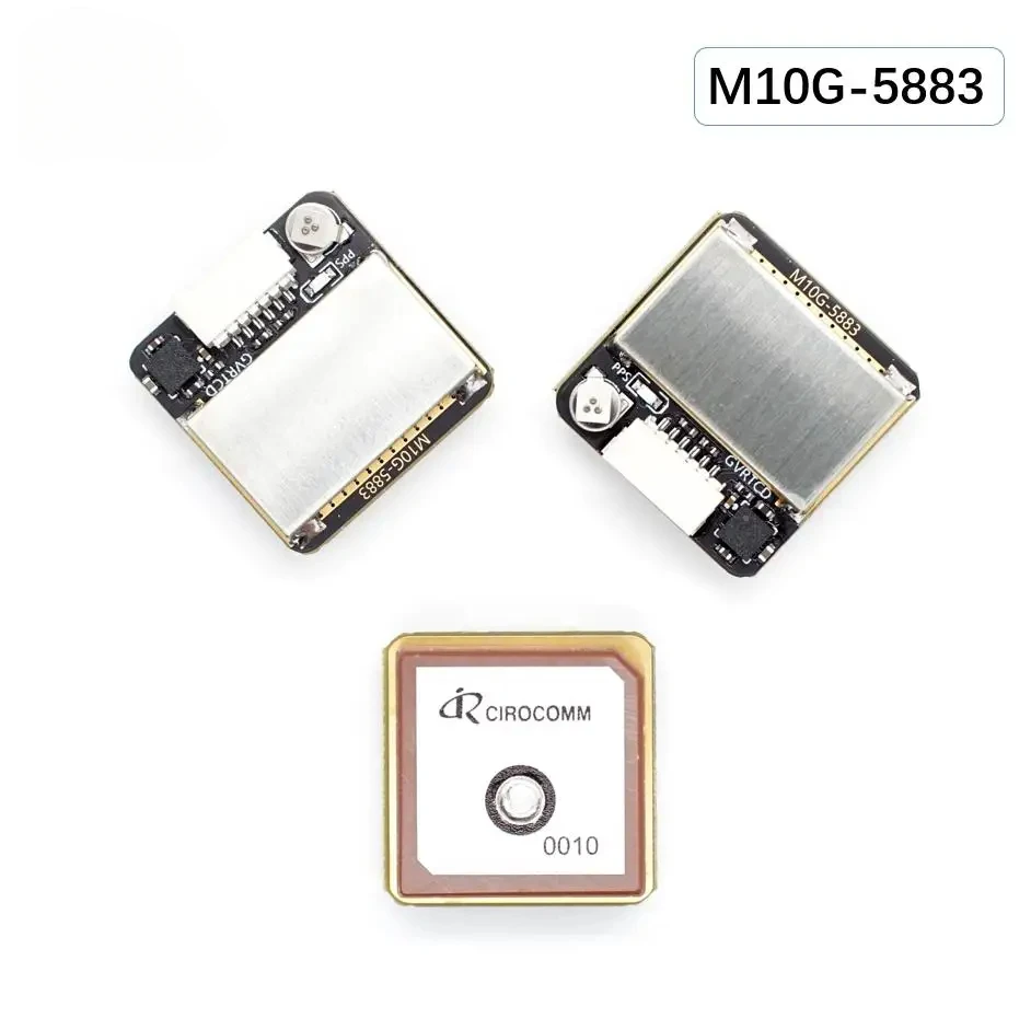 M10G-5883 GNSS Module Ublox M10 chip QMC5883L Compass For FPV/Racing Drones/Robots/Boats