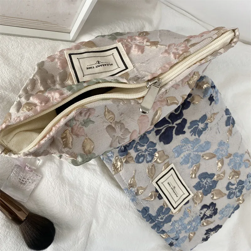 Cosmetic Bag Canvas Washing Bag Large Capacity Women Travel Cosmetic Pouch Make Up Storage Bags for makeup organizer,cosmetic bag,cosmetic storage bag,makeup bag,cosmetic case