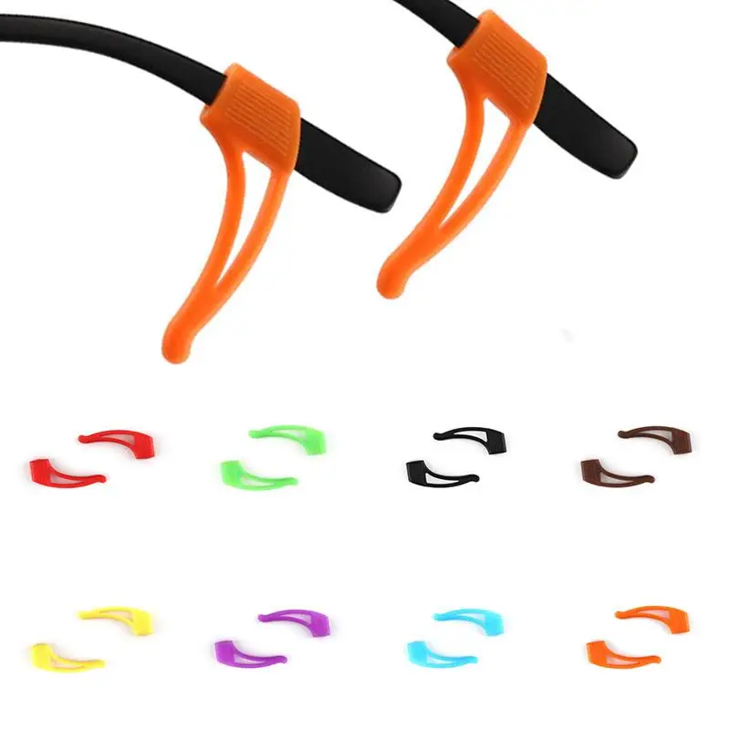 

1 Pair Anti Slip Ear Hook Eyeglass Eyewear Accessories Eye Glasses Silicone Grip Temple Tip Holder Spectacle Eyeglasses Grip