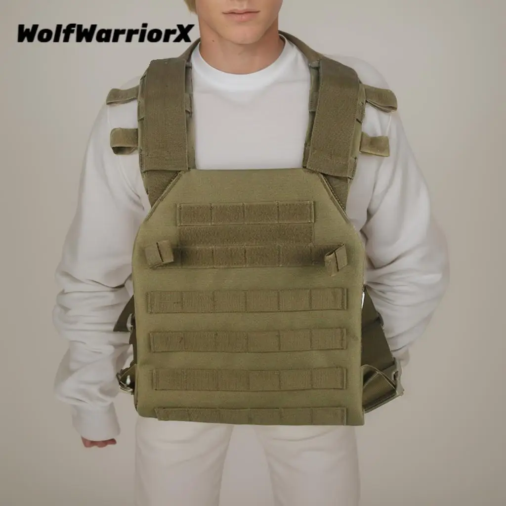 

Tactical Vest Outdoor Adventure Safety Training Vest Military Men Hunting Vest Camping Hiking Accessories Functional Chest Bag