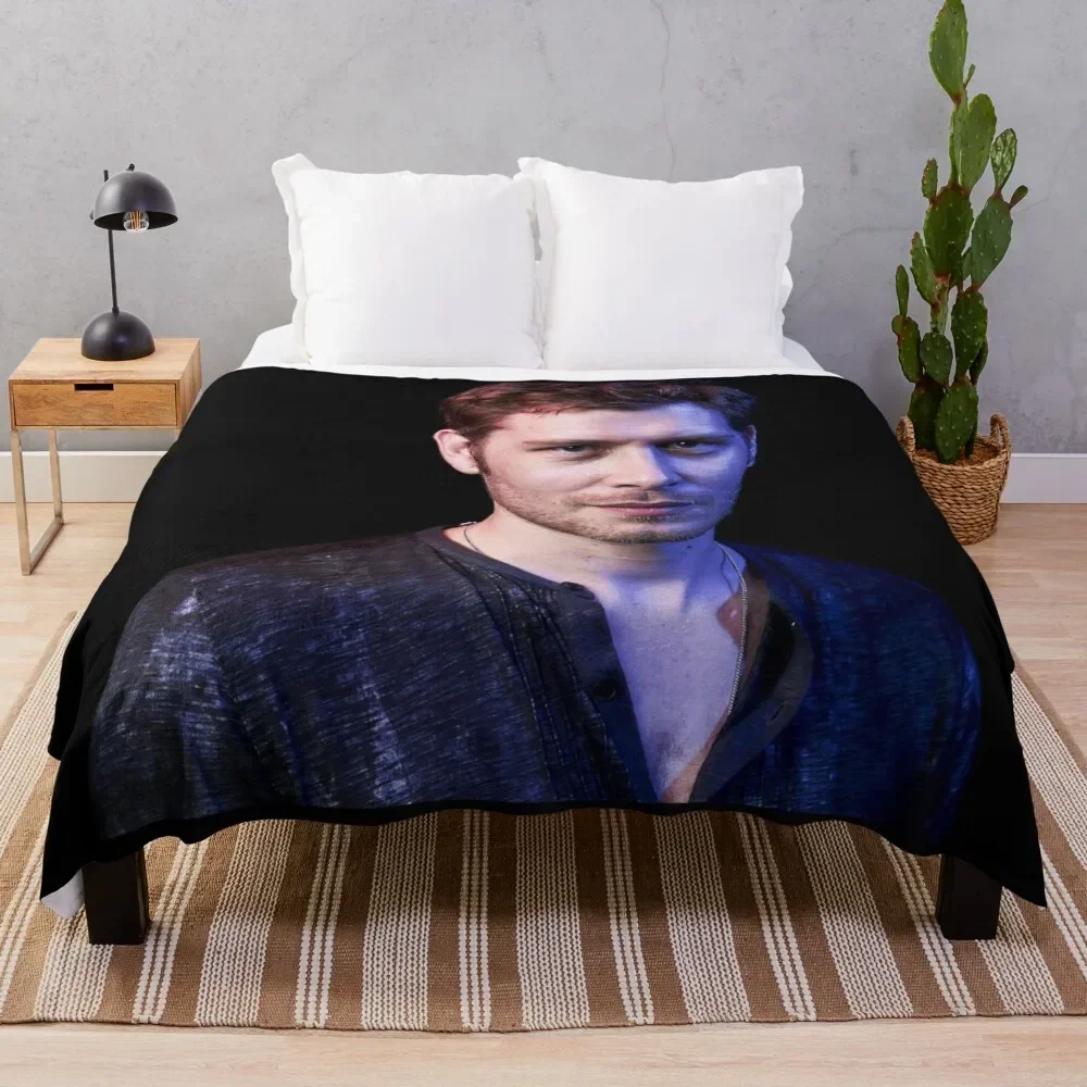 

Klaus Mikaelson the Originals Throw Blanket Fashion Sofas Stuffeds Baby Blankets