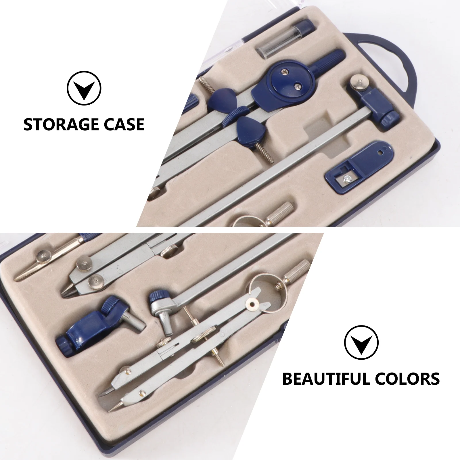 Professional Drafting Compass Set Precision Drafting Drawing for Students Office Worker
