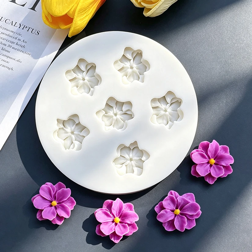 Blume Rose Silikonform Harz Werkzeuge Schokolade Sugarcraft Form Fondant Kuchen Dekorieren Werkzeuge