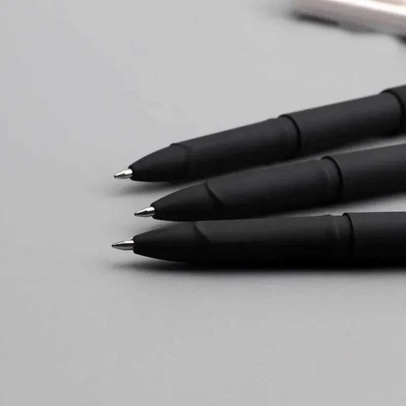 5pcs Large Capacity Gel Pen 1.0/0.7/0.5mm Signature Calligraphy Handwriting Pens Carbon Black/Blue/Red ink Office Accessories 4