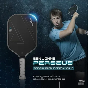 USAPA Approved T700 Raw Carbon Fiber Pickleball Paddle 1