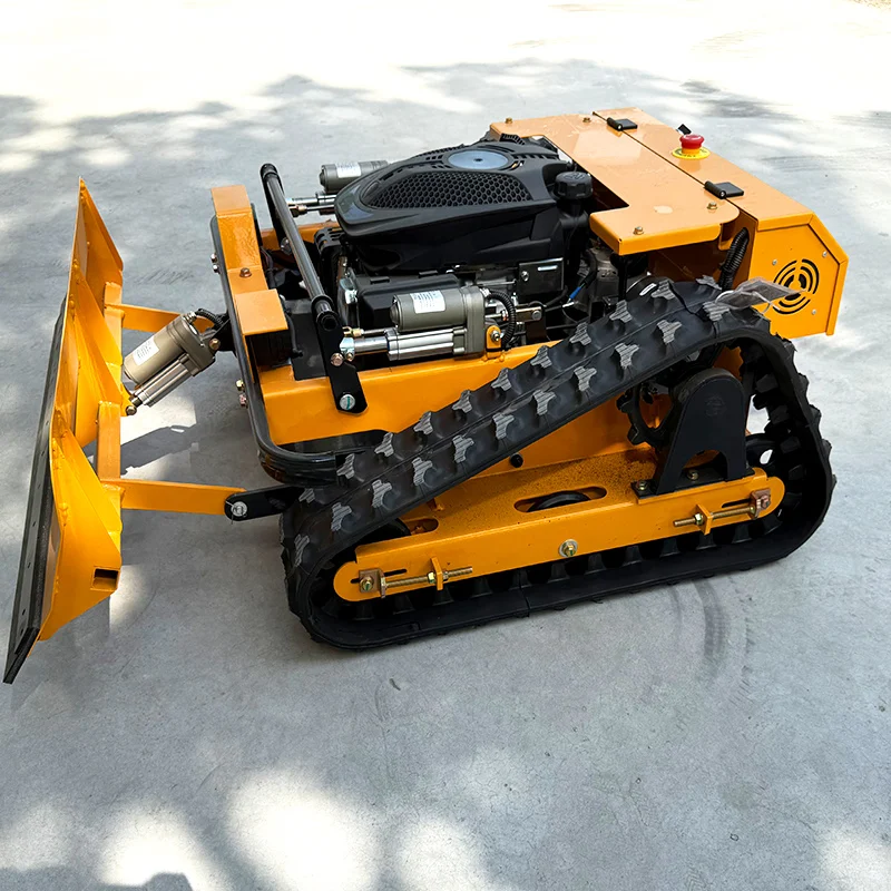 Customized High Quality Heavy Duty Remote Controlled Powered Lawn Mower for Agriculture and Forestry Weeding Crawler Mower