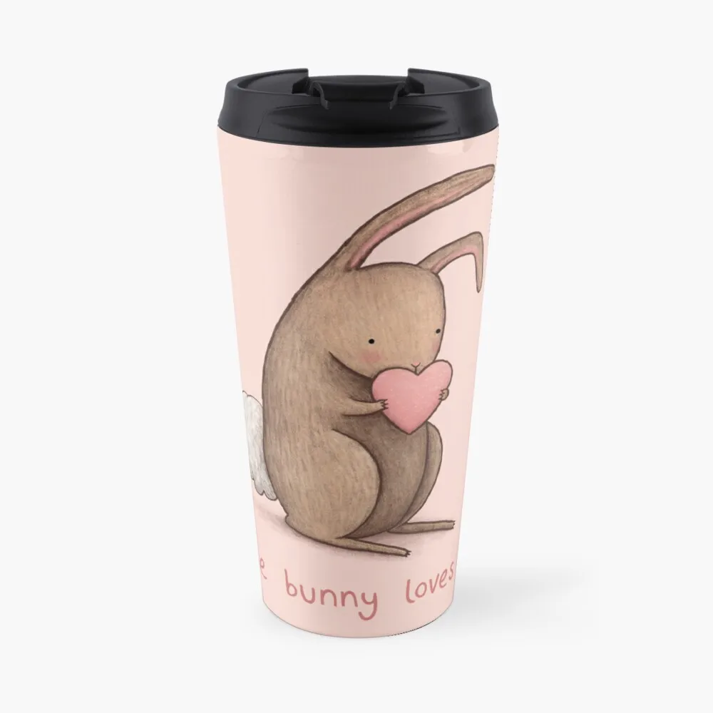 

Some Bunny Loves You Travel Coffee Mug Espresso Shot Thermos Coffee Teaware Cafes