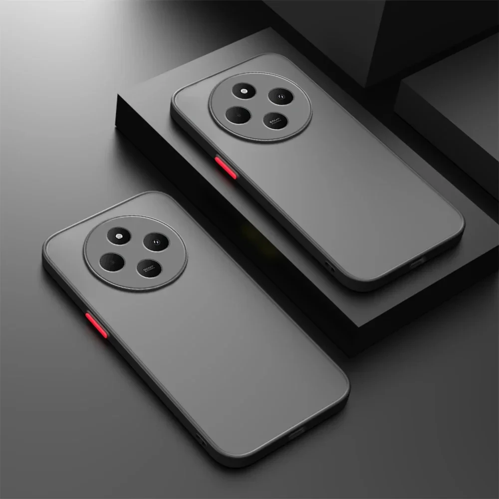 Matte Translucent Silicone Bumper Hard Plastic Case Cover