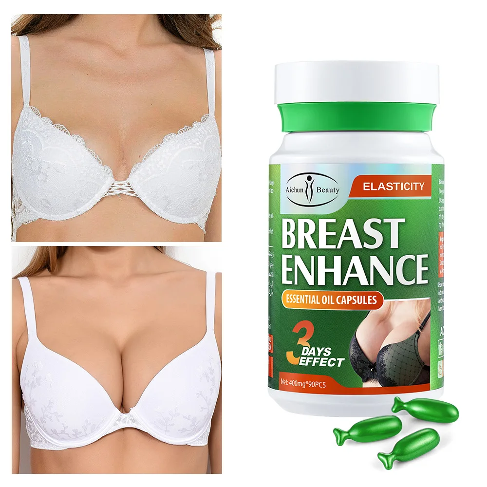 

90pcs Breast Enlargement Essential Oil Capsule Breast Chest Lift Firming Massage Fast Growth Big Bust Breast Cream Body Care