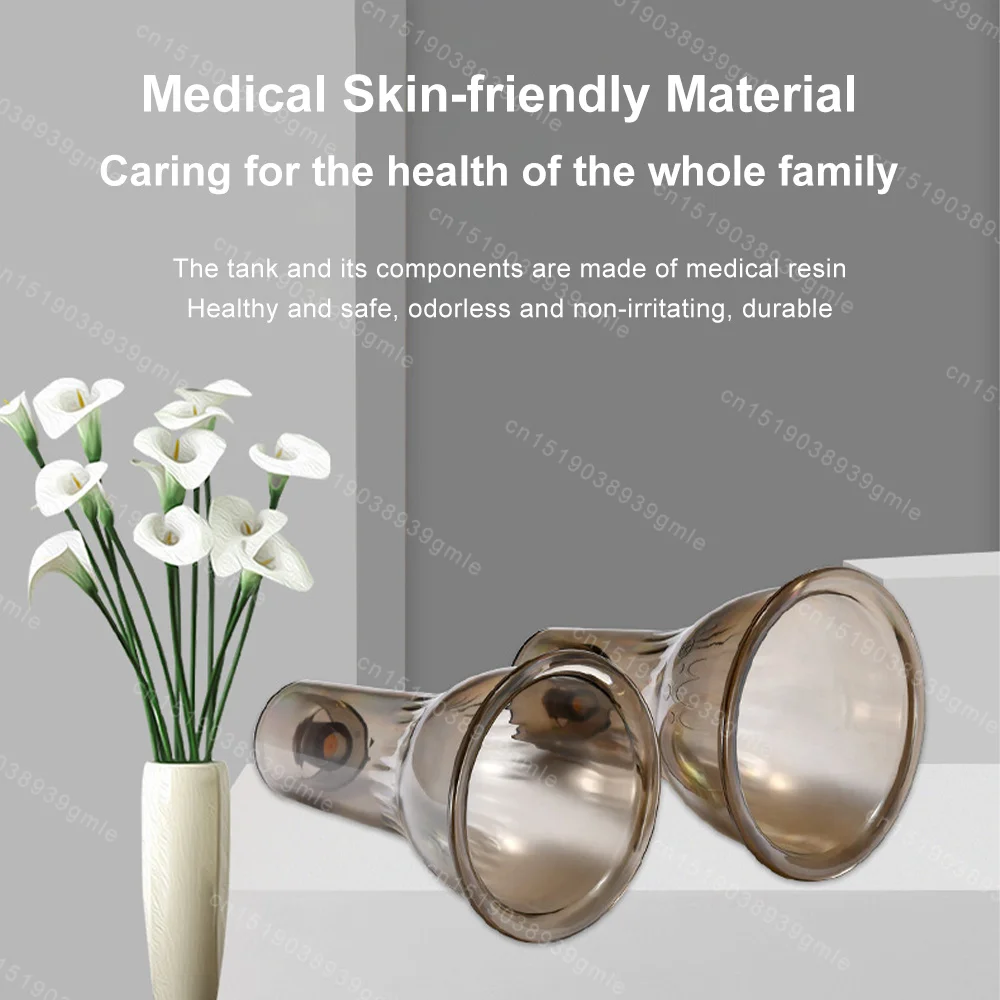 Description Picture 4 of itemGua Sha Vacuum Massage Jars Suction Cups Vacuum Cupping Glasses Anti Cellulite Fat Burner Cupping Therapy Set Ventosas Slimming