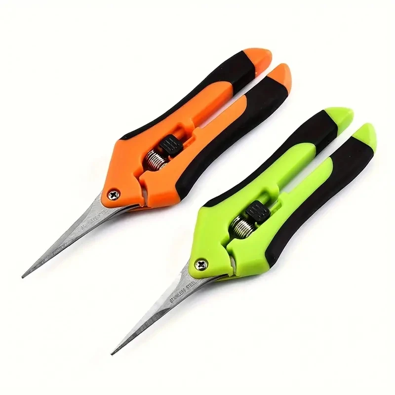 1 Set, Garden Scissors, Garden Pruning Shears, Non-slip Labor-saving Flower Branch Branch Shears, Fruit And Vegetable Shears