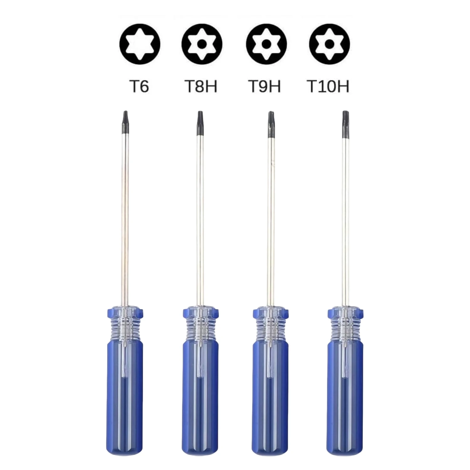 T6 T8 T9 T10 Torx-Schraubendreher-Set T8H TR9 TR10 Torx-Sicherheitsschraubendreher, kompatibel mit Serie S & X PS4 PS5-Controller-Reparatur – Detail 1