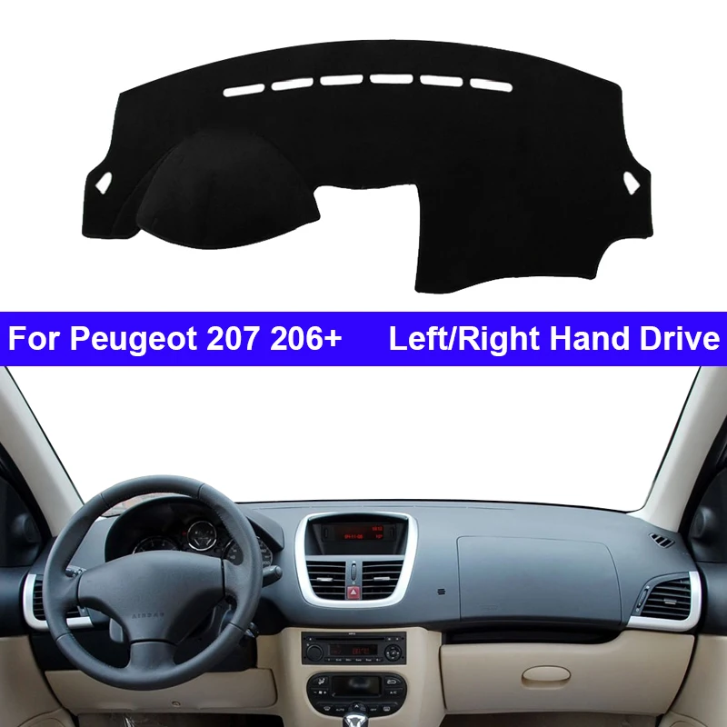 Bleu RHD - Couverture de tableau de bord intérieur de voiture, Tapis de  protection Anti-UV, Pare-soleil pour