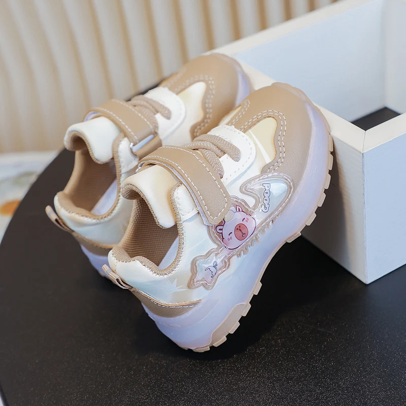 2026년 봄 신상 아동용 경량 운동화 남아 여아 방수 운동화 아동용 러닝화