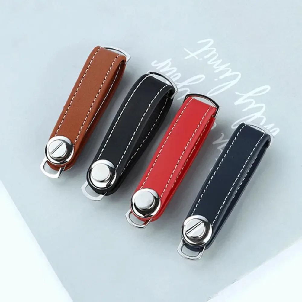 Key Wallet Car Key Pouch Bag Case Holder Chain Ring Collector Housekeeper Pocket Organizer Smart Leather Keychain