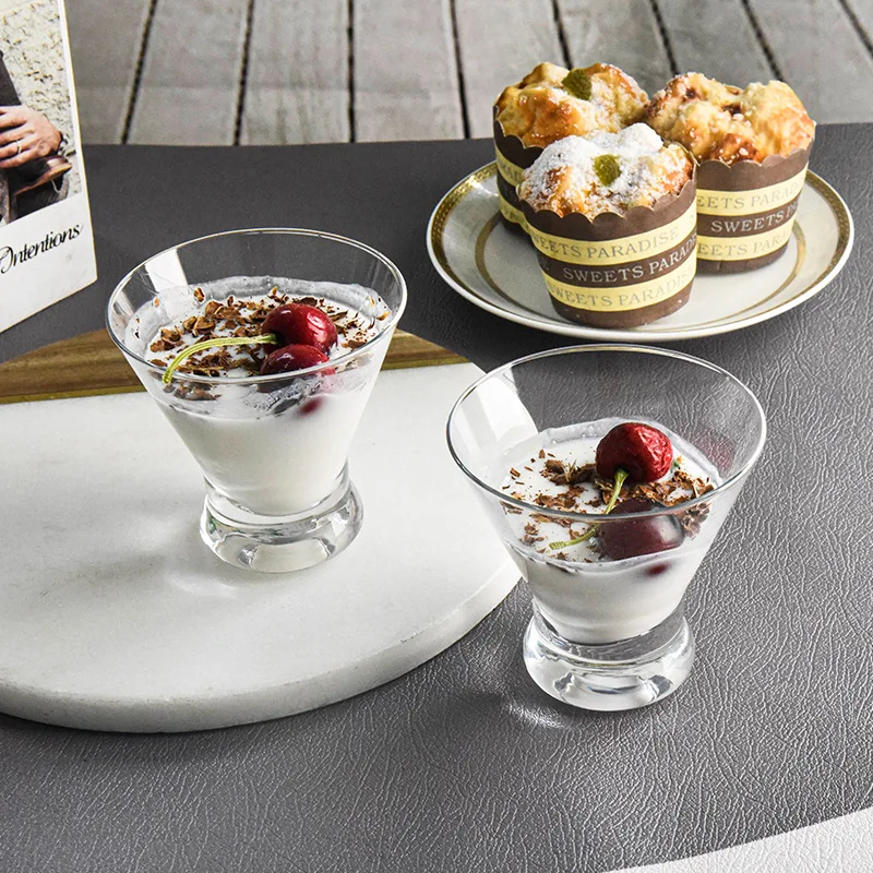 

Dessert Glass Cup Ice Cream Glass Pudding Cup Dessert Cups Perfect For Ice Cream Fruits Mousse Dessert Cup