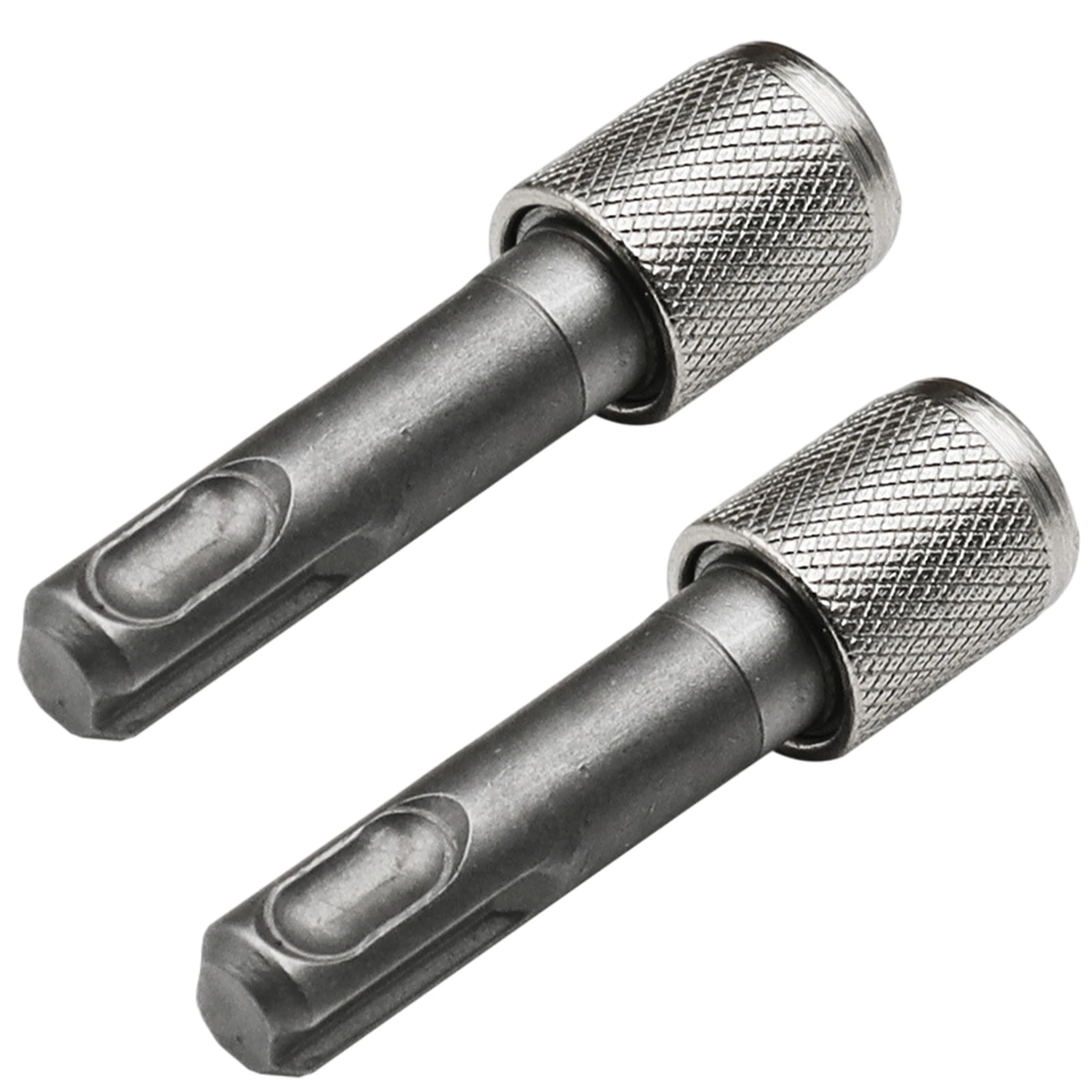 

2pcs Lightweight Round Shank Sturdy Converter Connecting Rod Threaded Professional Smooth Hardware Reliable For Impact Drill