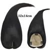 4 Sizes Silk Base Virgin Human Hair Women Toppers 3 Clips Natural Scalp Top Base Black Brown Color For White Women 4