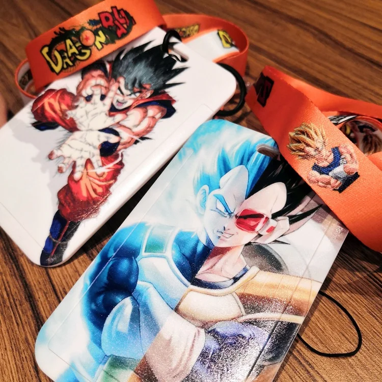 1 Set Anime Card Cases Card Lanyard Key Lanyard Cosplay Badge ID Cards Holders Neck Straps Keychains wallet card holder,card holder,credit card holder,card wallet,id card holder,id card case,wallet card bag,document card wallet