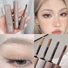 Coffee Brown Eyebrow Cream Enhancers Lasting Waterproof Eye Brows Gel Makeup Brown Tinted Liquid Eyebrows Paint Pomade Cosmetic 3