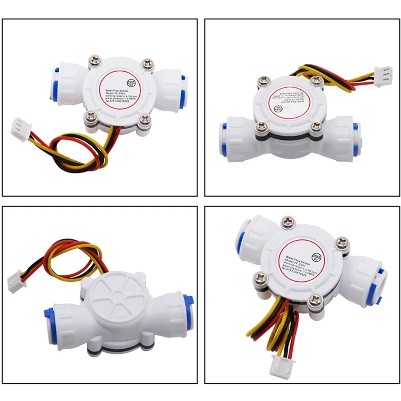 DN10 Water Flow Sensor Flowmeter 0.5-10L/min Fluidmeter Water Flowmeter Counter M4YD Easy Installation