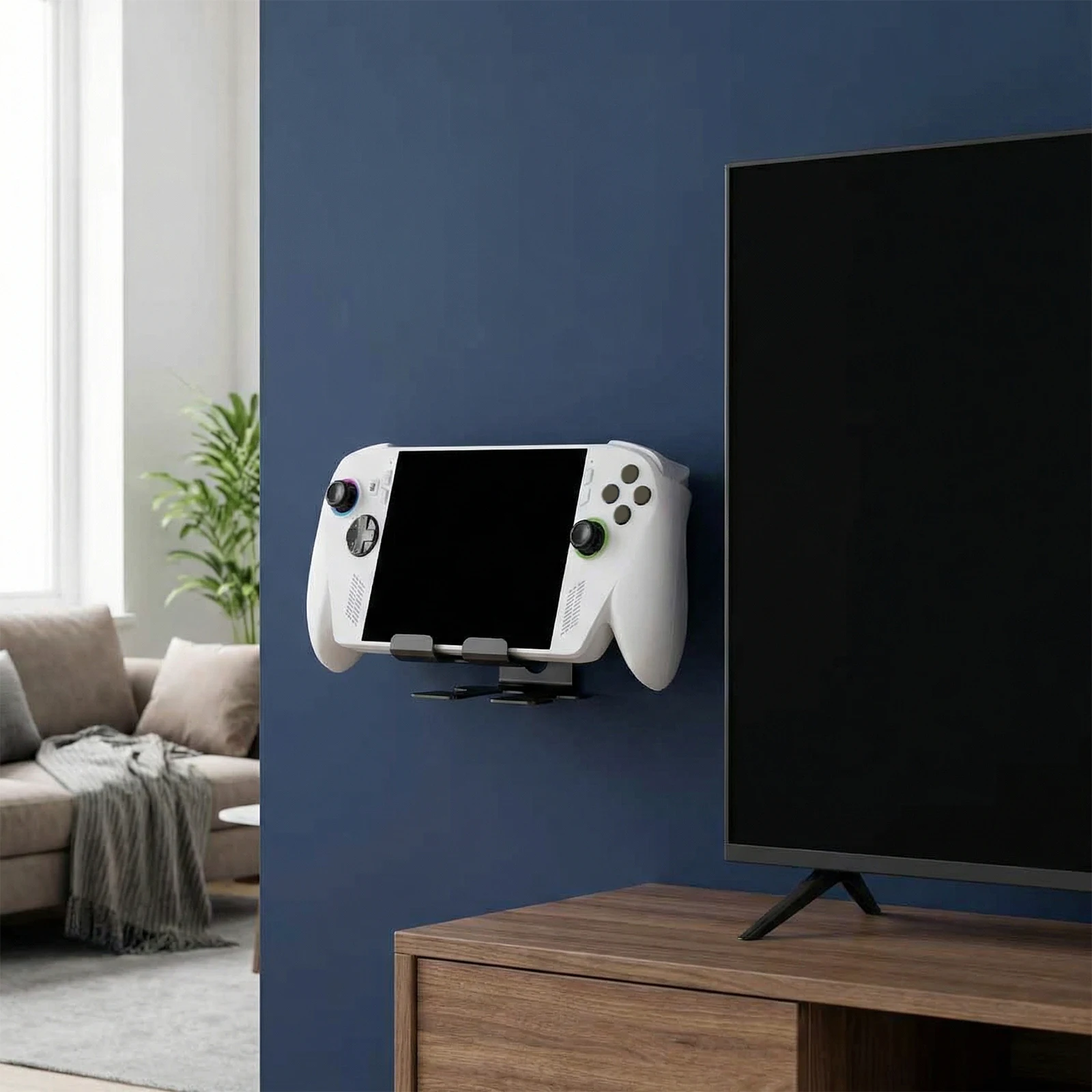 Supporto da Tavolo Universale per ROG Ally X/PS 5, Supporto a Parete Multifunzione per Console, Dock Stabile per Console, Accessori da Gaming - immagine 5