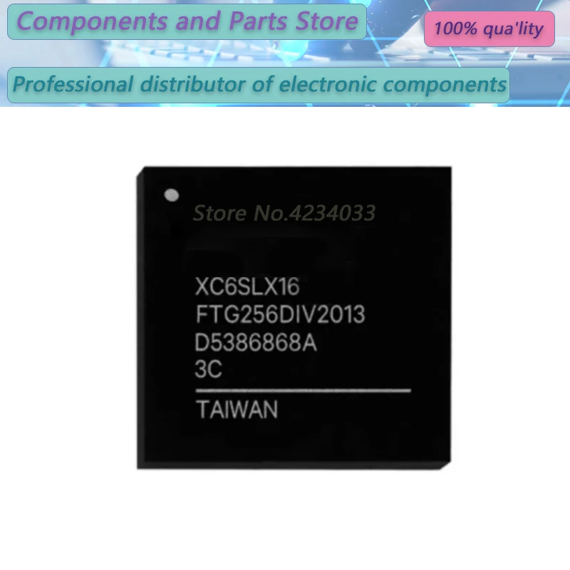 

1PCS XC6SLX16-3FTG256C XC6SLX16-3FTG25 XC6SLX16-3 BGA NEW100% XC6SLX16 3FTG256C