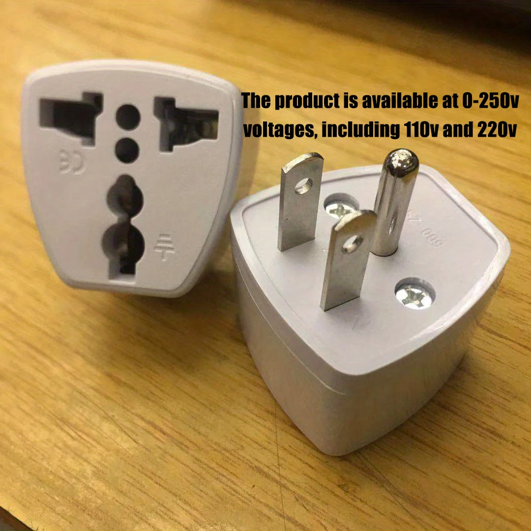 Universal Travel Power Plug Adapter Converter to UK 3-Pin AC Charger Connector