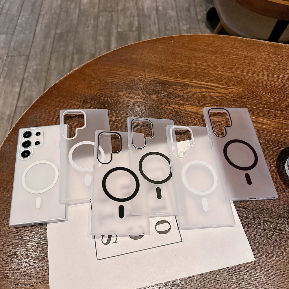 Magnetic Hard Plastic Phone Case - Durable Protection Cover