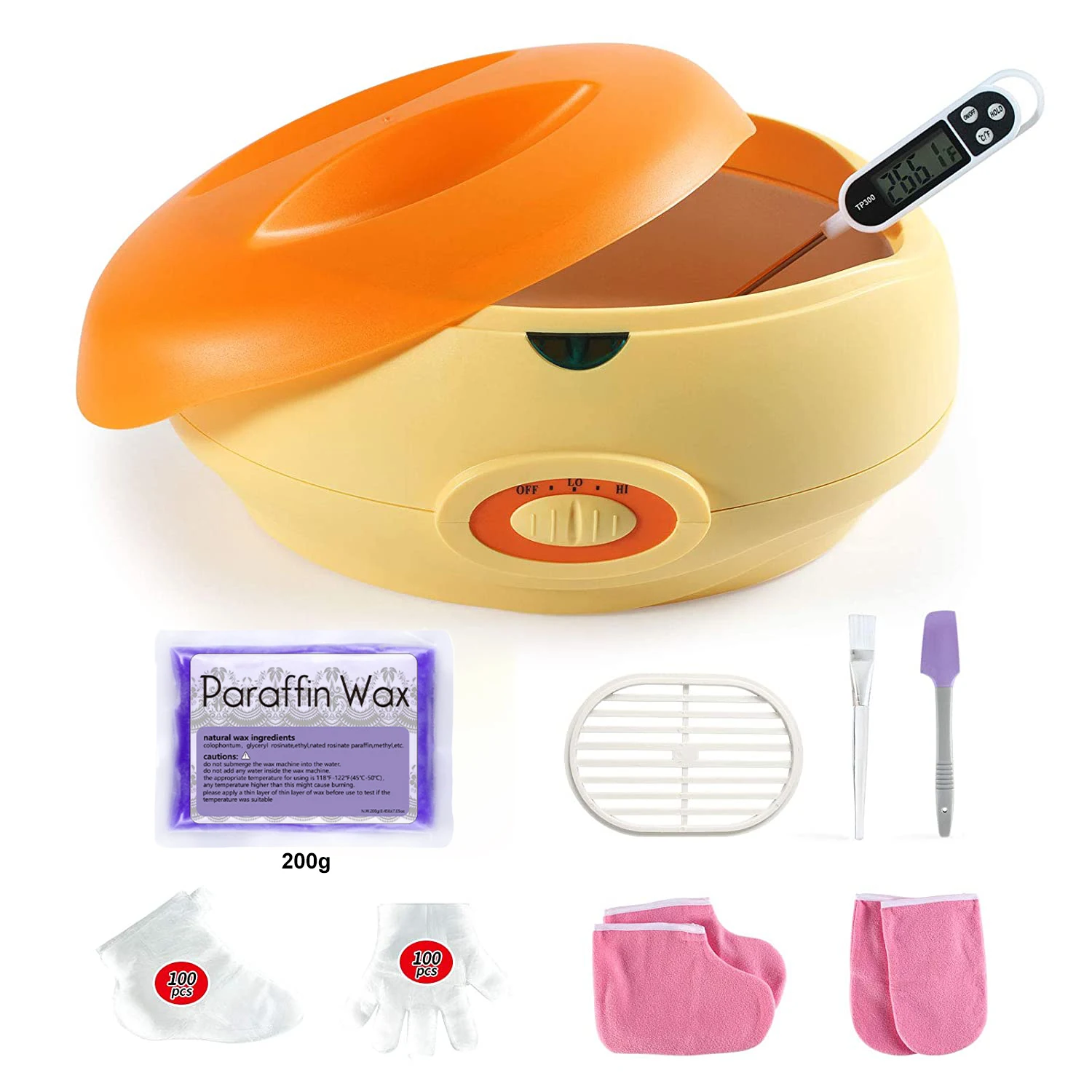 Paraffin Wax Machine for Hand and Feet Lavender Moisturize Soothe Dry Skin Quickly Bath at Home | Бытовая техника