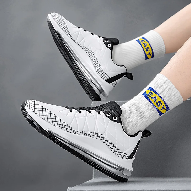 Men Air Cushion Running Shoes Sneakers Sports Shoes Leisure Fashion Trend 2022 Hot Sale Dropshipping
