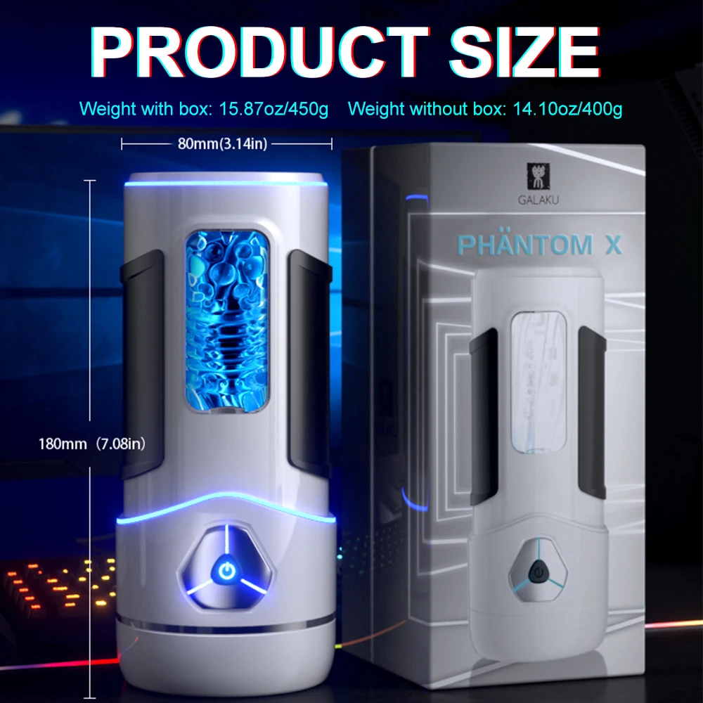 Automatic Male Masturbators Blowjob Real Vibrator Masturbation Cup Oral Pussy APP Bluetooth hine S_voghion.com