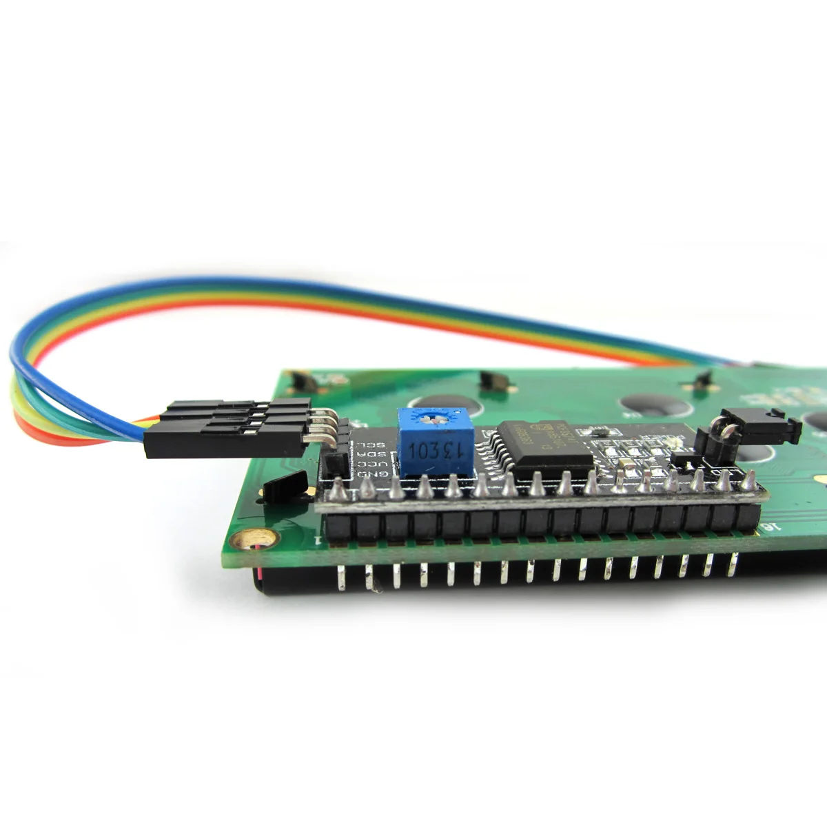 I2C IIC LCD 2004 Blue Display Module Blue Backlight Color for Arduino