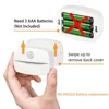Motion Sensor Light Indoor LED Night Light Stick on Nightlight Battery Operated Lights for Hallway Stair Bathroom Closet Bedroom 3