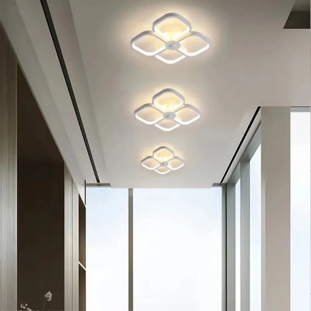 Modern Nordic Ceiling Light Square Led Ceiling Lamp Home Room Decorative Light Fixture for Bedroom Corridor Balcony Kitchen 30CM
