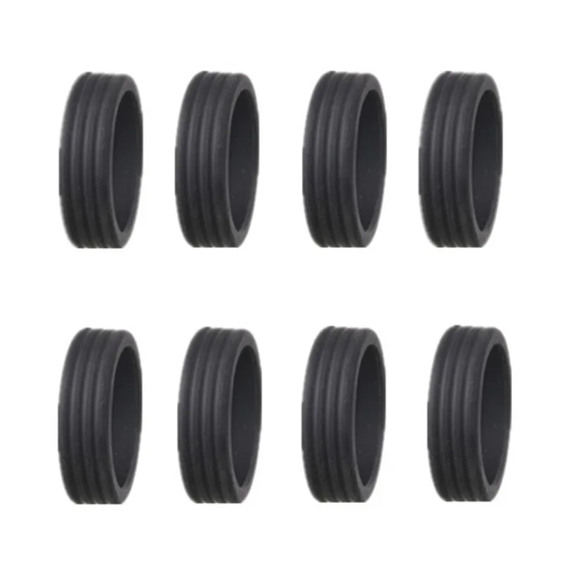 4/8PCS Silicone Travel Luggage Wheels Protector Cover Suitcase Wheels Protection Cover Trolley Box 2#
