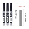 0.3 0.5 0.7 0.9 1.3 2.0mm Lead Core HB Automatic Pencil Lead Smooth Writing Sketching Painting Writing Stationery Supplies 6