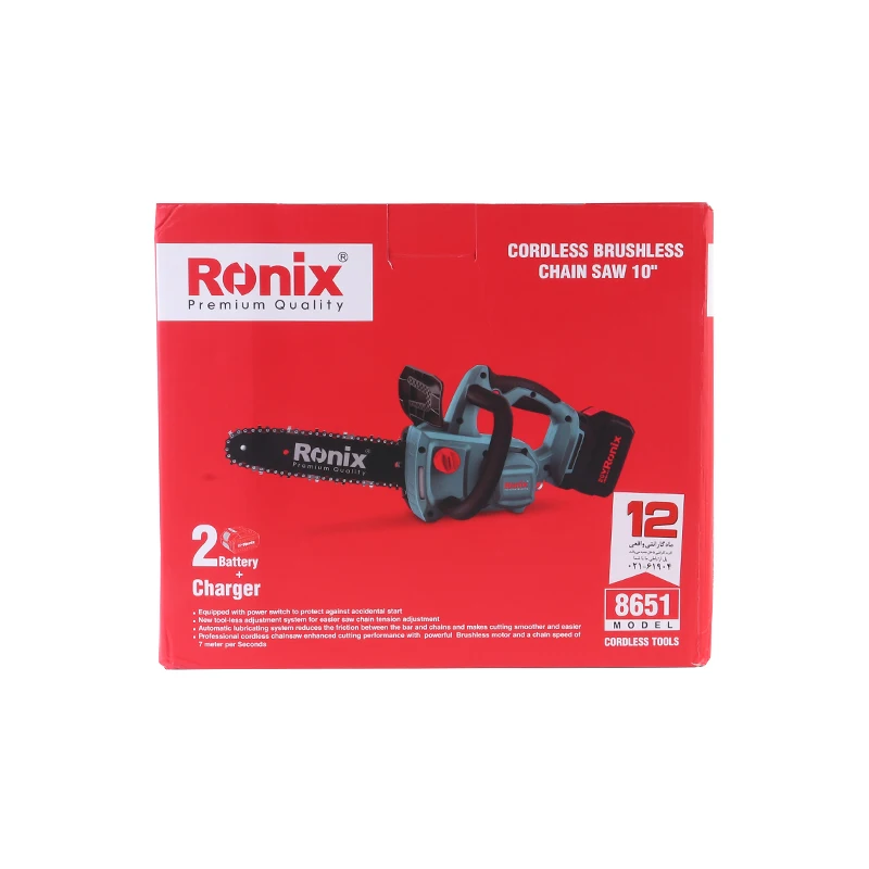 Ronix 8651 Rechargeable Battery Operated Saw 380-440V Machine Hand