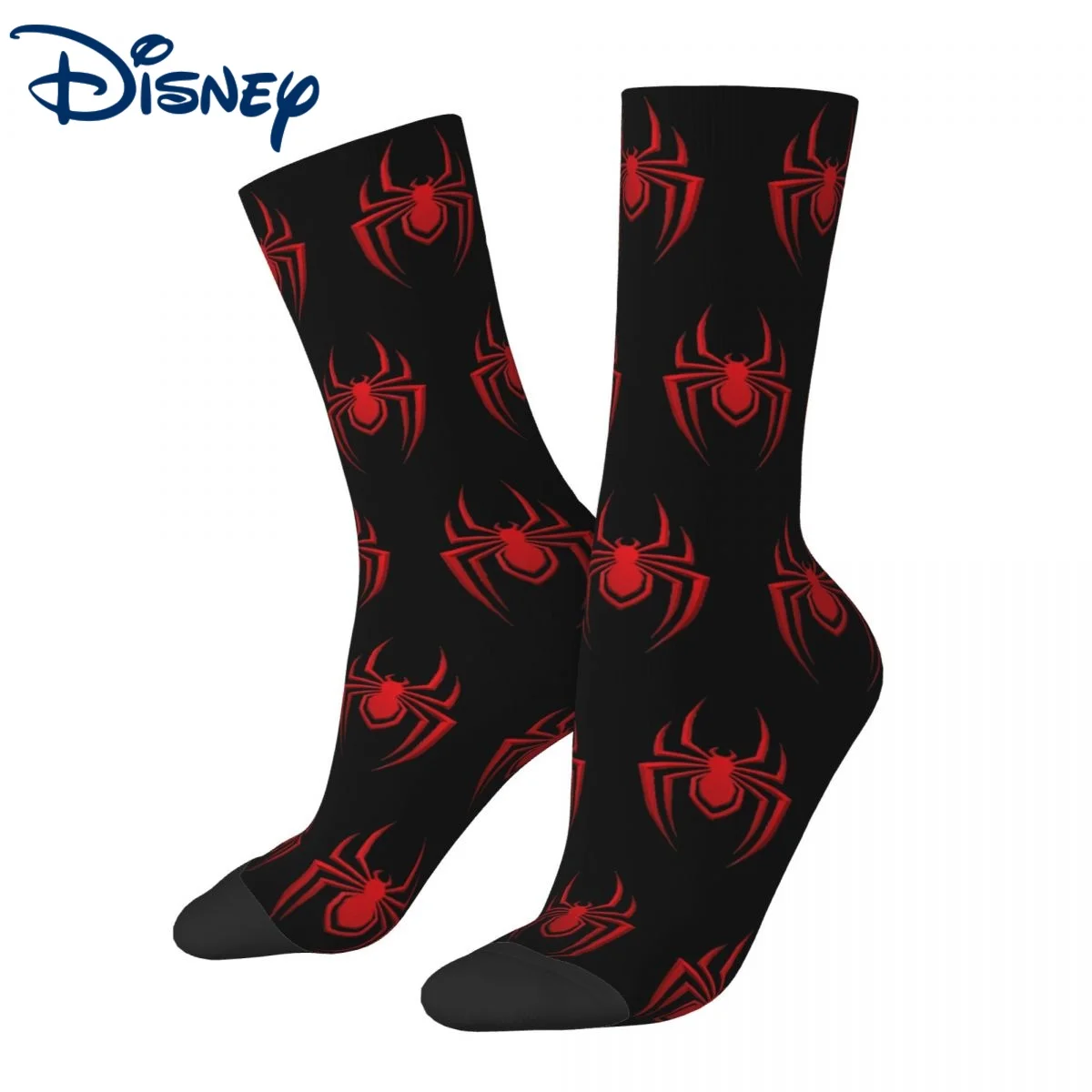 

Winter Warm Hip-hop Unisex Spider-man Spiderman Socks Disney Marvel Anime Non-slip Middle Tube Socks