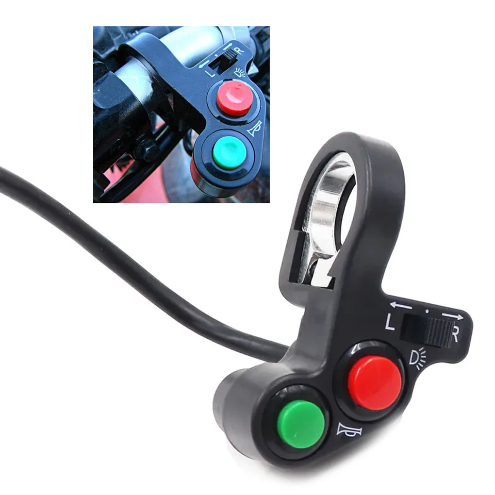 

Bike Handlebar Mounting Switch Button Convenient And Easy To Install Meticulous Workmanship 7.6*5.9cm