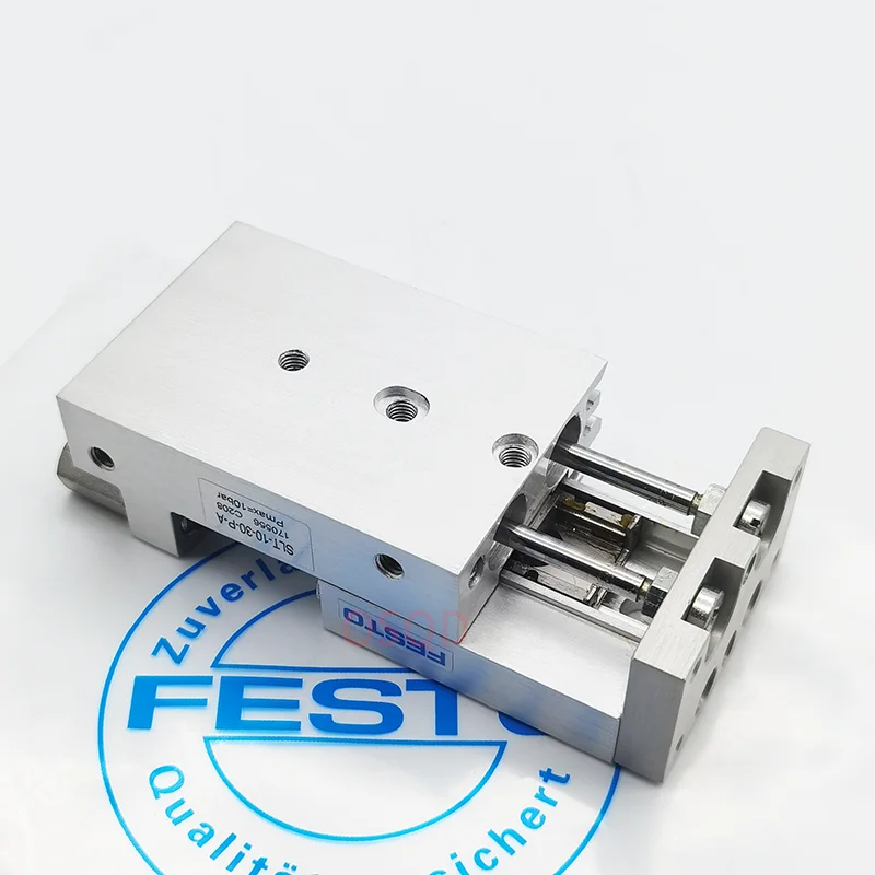 

FESTO slide cylinder SLT-25-10-P-A 170574 SLT-25-20-P-A 170575 SLT-25-30-P-A 170576 SLT-25-40-P-A 170577 SLT-25-50-P-A 170578 SL