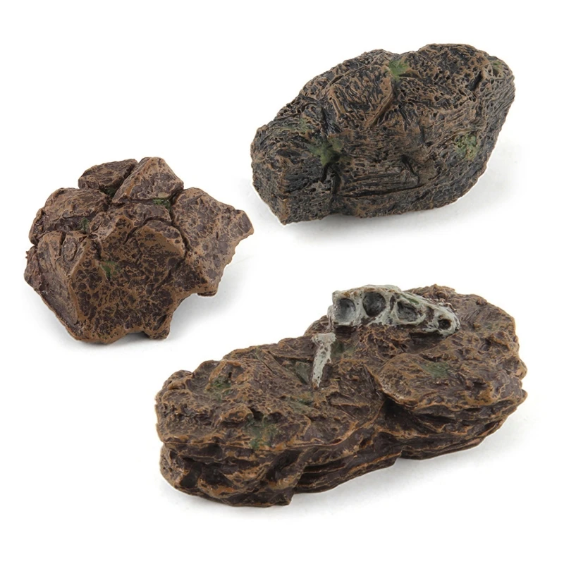 2022 New Aquarium Rocks Aquascaping Fish Tank Ornament Decorazioni In Pietra A Scomparsa Per Tartarughe Betta Piccoli Lucertole Rettili