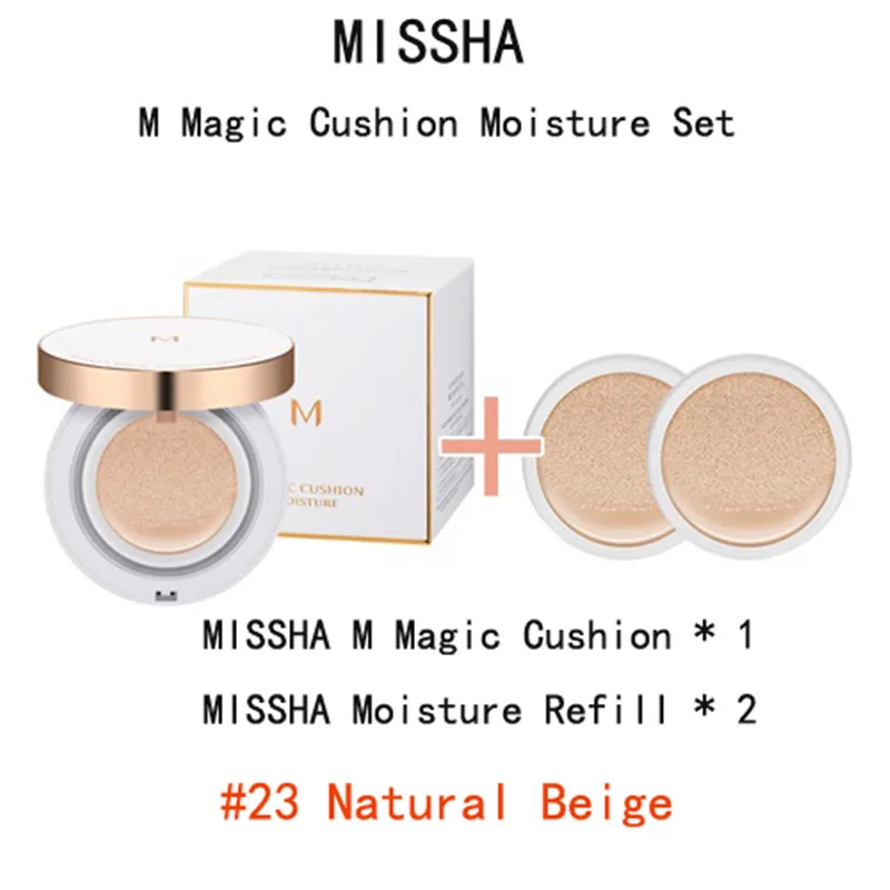 MISSHA M Magic Cushion Moisture #21 #23 Whitening CC Cream bb cream cc cream Perfect Air BB Foundation Concealer Korea Cosmetics