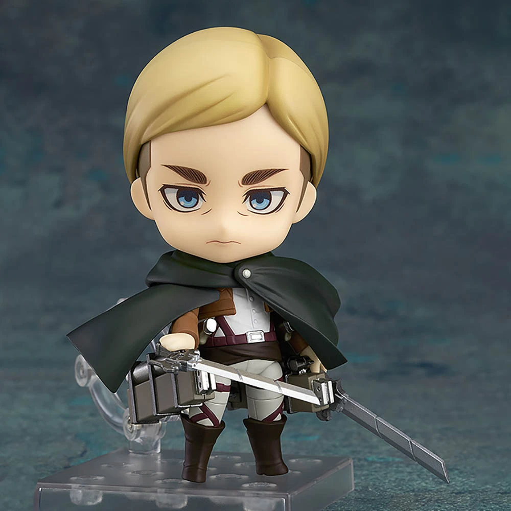 Good Smile Nendoroid 775 Erwin Smith Shingeki no Kyojin Attack on Titan GSC Original Anime Figure Collectible Action Model Toys