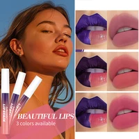 ​Lip Stain Tear-Off Natural Matte Waterproof Tattoo Dyed Transfer Resistant Lip Tint Gloss Peel Off Purple Liquid LipstickMakeup 1
